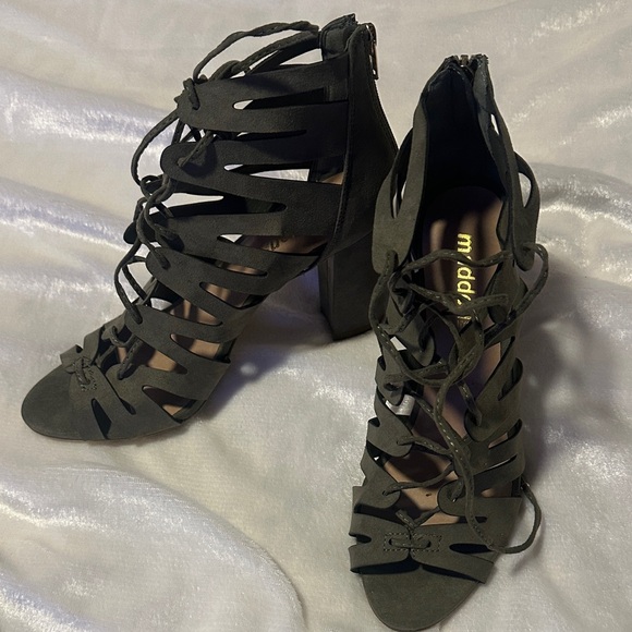 Madden Girl Olive Strappy Heels - Picture 1 of 4